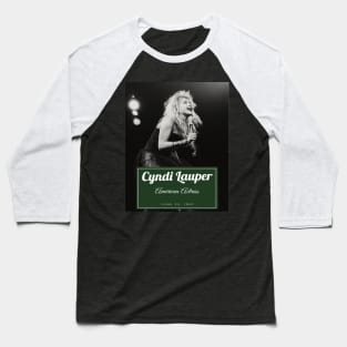 Cyndi Lauper Baseball T-Shirt
